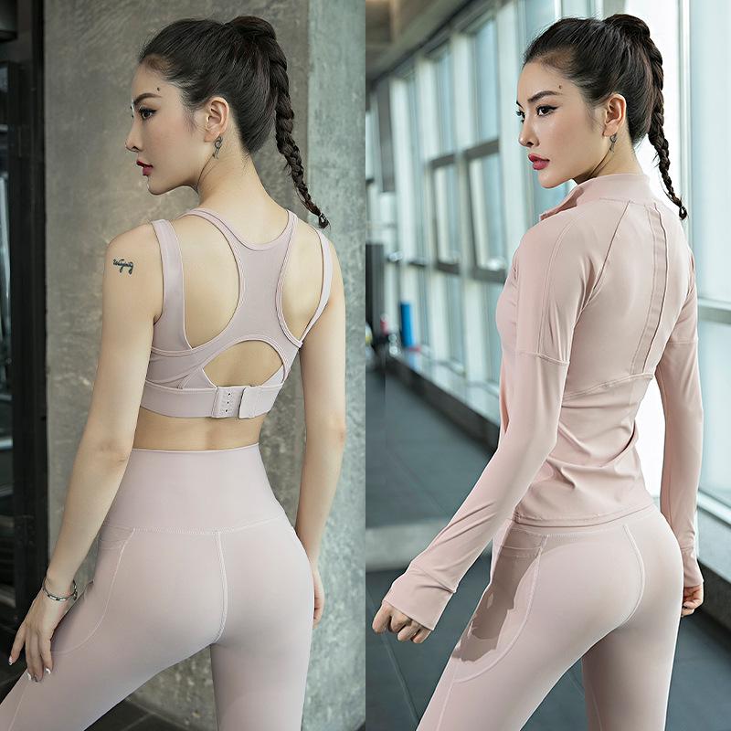 Women's Summer Stylish Fitness Yoga and Running Clothing Set