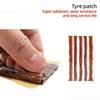 Motorcycle Car Tire Repair Kit Puncture Plug Tools Emergency Strips String Glue for All Vehicles