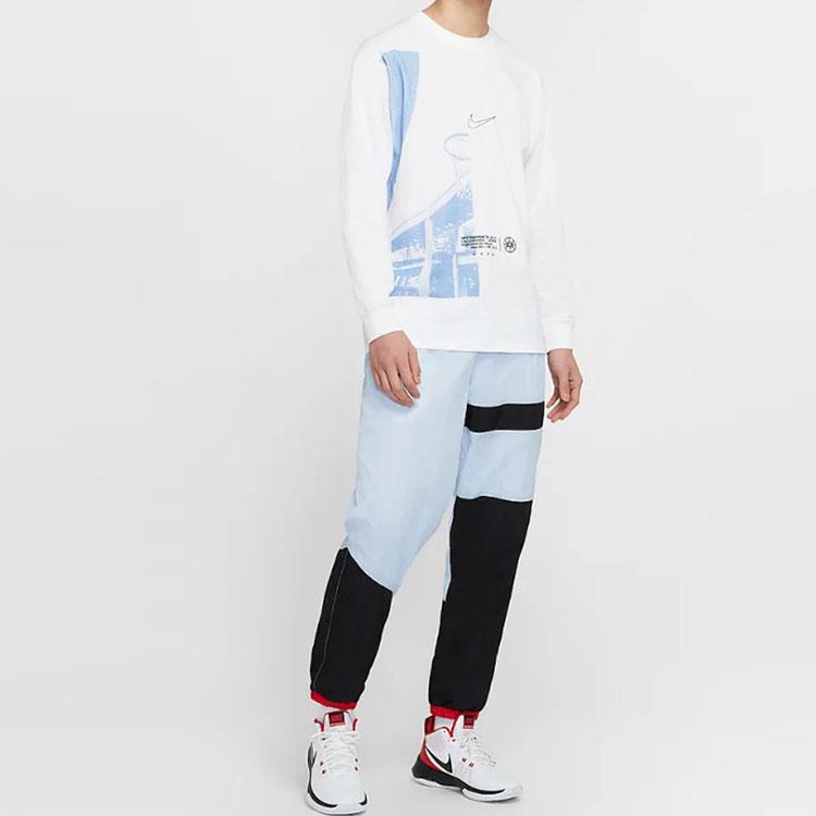 Nike AS M NK Flight Basketball Pants Men Bottoms Light-Blue CN8513-436