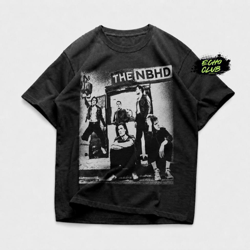 Das NBHD Band T-Shirt – Jesse Rutherford Alternative Rock Musik Bekleidung Unisex Tee