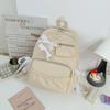 Schoolbag Small Fresh Sweet Backpack Bow Girl Casual Backpack College Style Large Capacity College Student Schoolbag