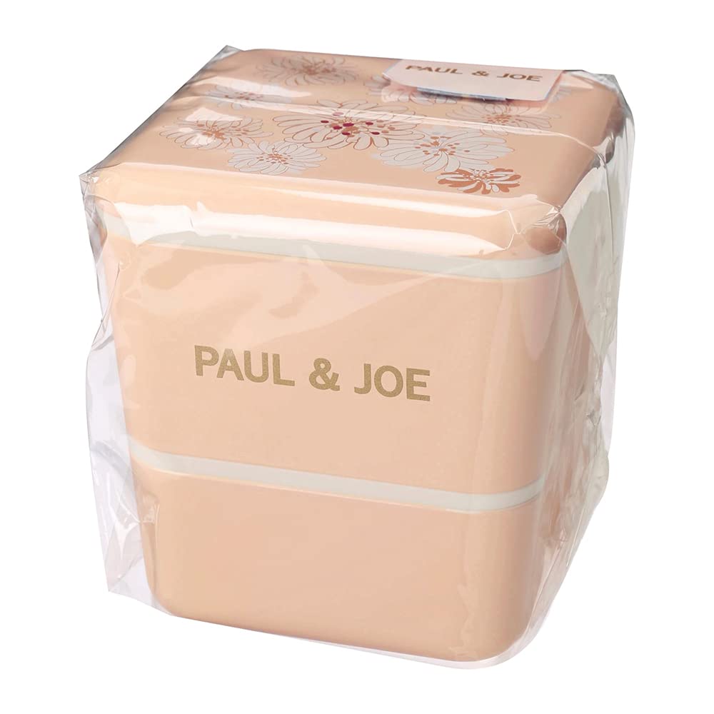 Paul Joe Break Time Lunch Two Nude & Box, Square, Tiers, Pink, PAJB-DBX05-PK