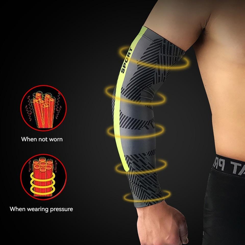 2Pcs Sport Cycling Bicycle Uv Sun Protection Cuff Cover Protective Arm Sleeve Bike Arm Warmers Sleeves