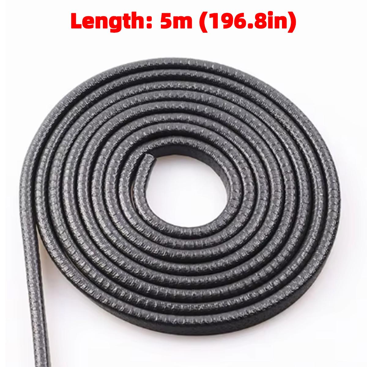 

5M U-образная декоративная форма для отделки дверей General Motors, защитная полоса, устойчивая к царапинам и противоударная защита автомобиля