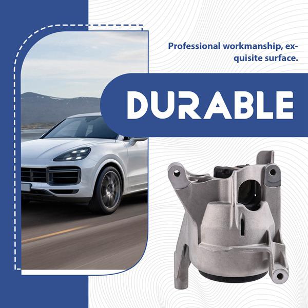 9A719938400: Right Side Engine Mount for 2017-2021 Porsche Panamera.