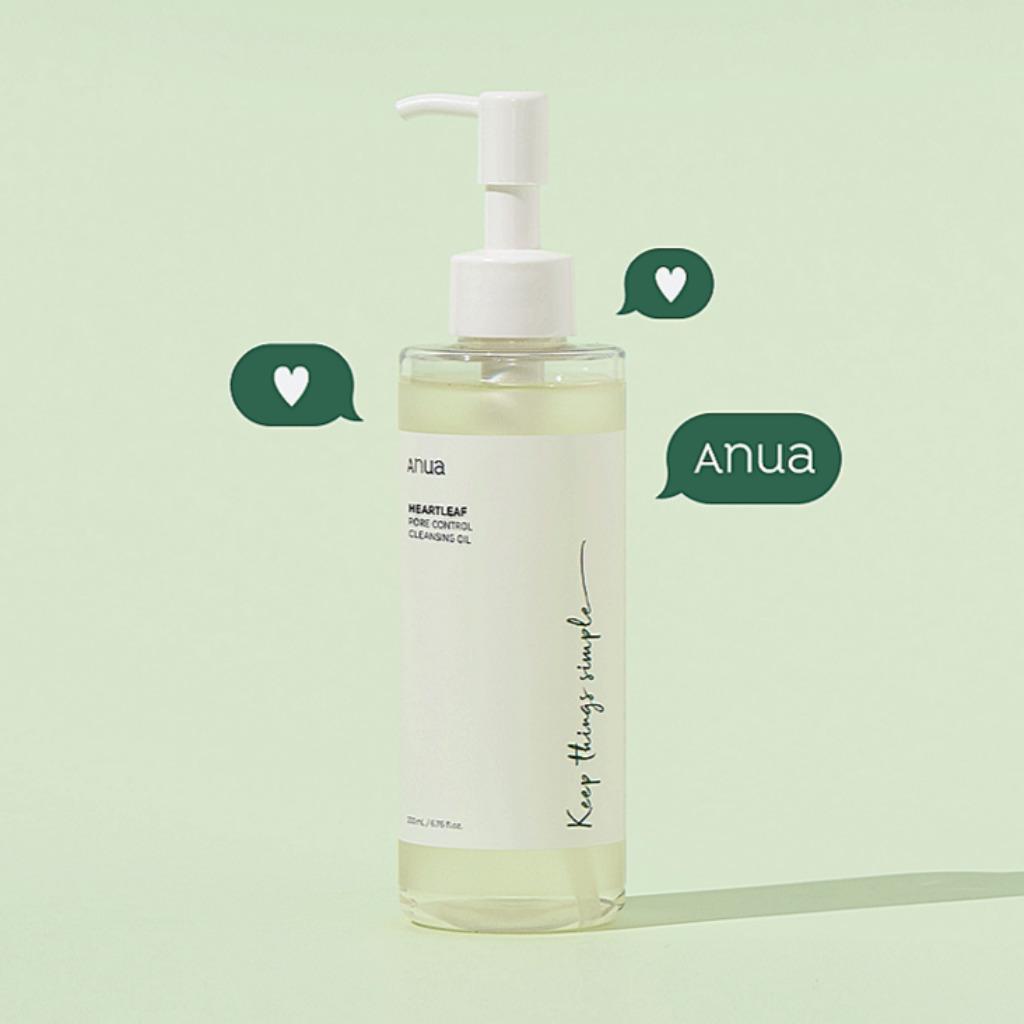 ANUA HEARTLEAF OLEJEK OCZYSZCZAJĄCY PORY CONTROL 200 ml