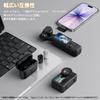 Ulanzi A200 Wireless Lavalier 100M Transmission Noise Battery Instant Automatic Sound Charging Case Mini Microphone for Suitable for Live Black White