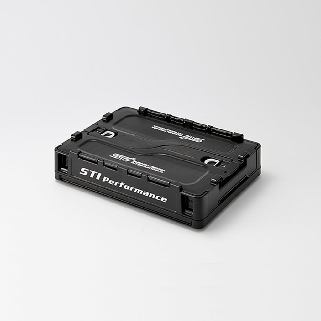SUBARU Genuine STI Folding STSG17100150 Container, Small, Black,