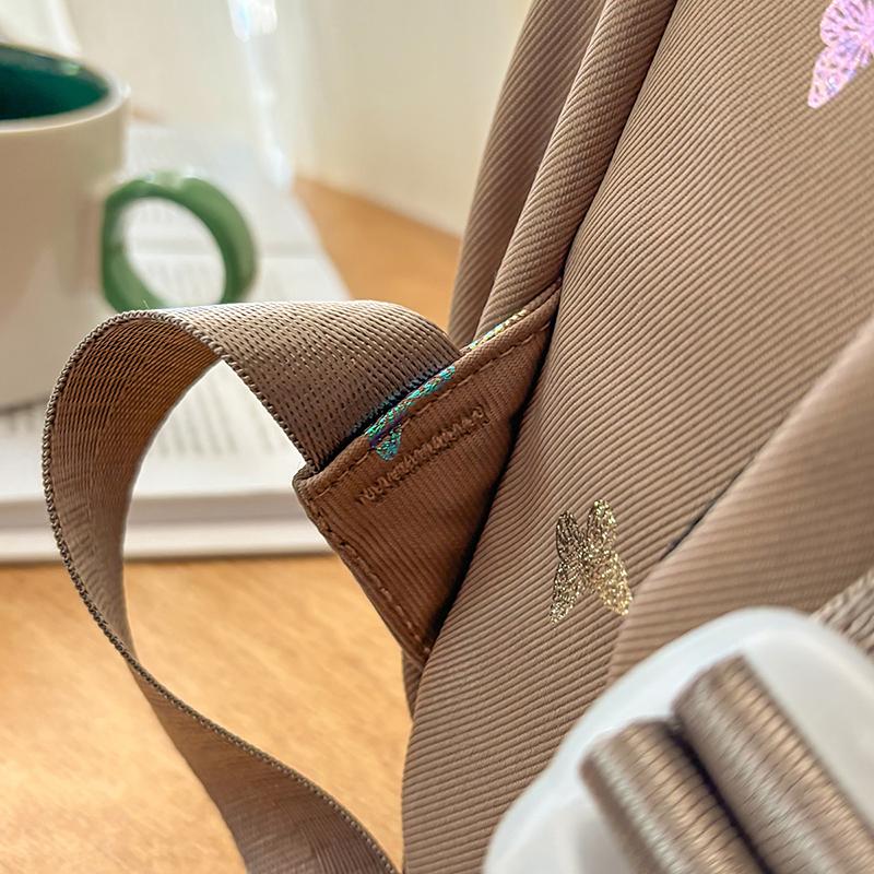 Bear Printed Backpack Student Schoolbag Women's Lightweight Backpack