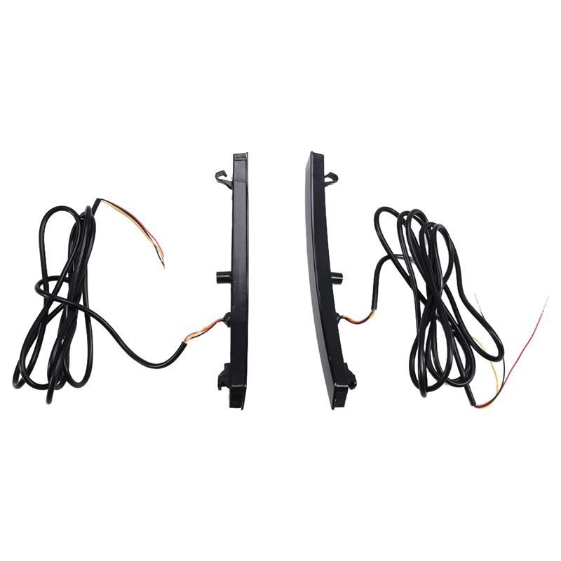 Powerful 2PCS LED Daytime Running Light For Honda CR-V CRV  2024 Dynamic Turn Signal Waterproof Car 12V LED DRL Lamp