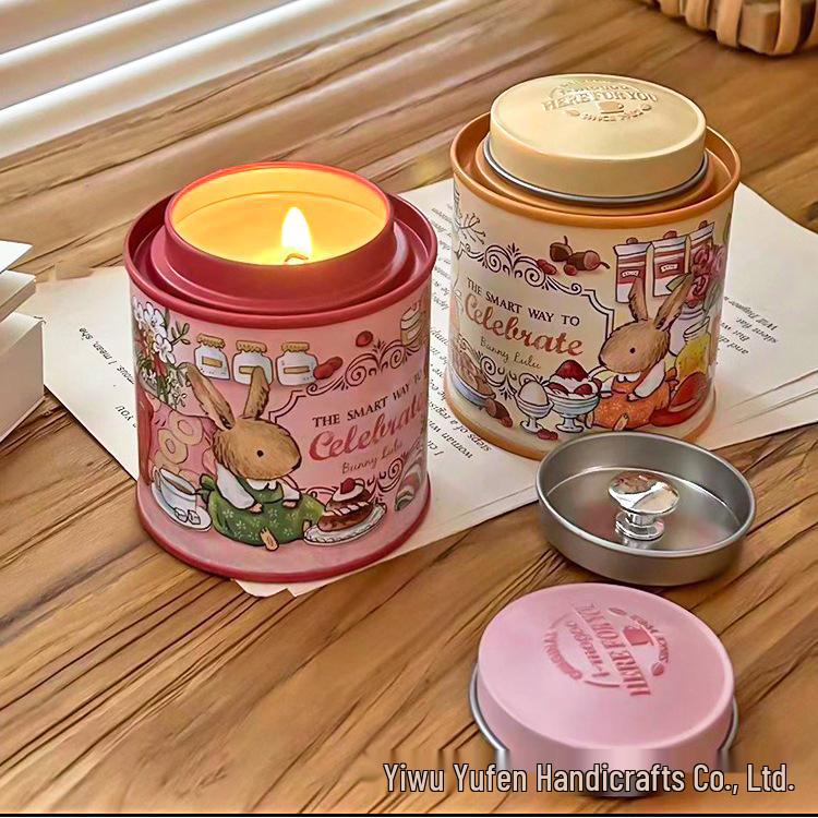 Mori Style Scented Soy Candles Gift Box - Long-Lasting Fragrance for Girls' Birthdays and High-End Bedroom Decor