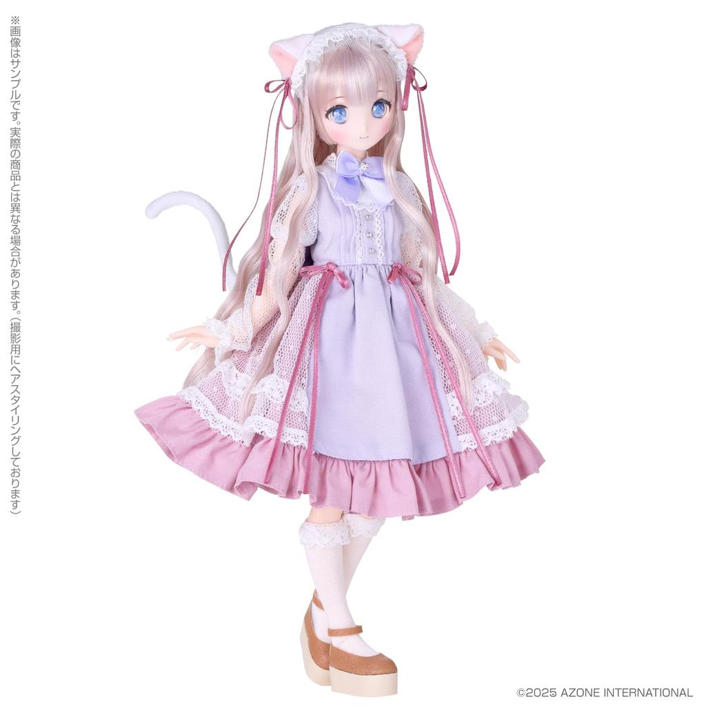 Azone International Karafuru Yukiho Asahina Geschenk von Katze Bemalte Bewegliche Puppe Dreamin' / ~A M.K.~ (Weiße Version.)