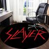 1PC Slayer HeavyMetal Office Round Area Rug, Indoor Mat Suitable For Office, Under Office Chairs Bedroom Living Room Home Decor DT1212071