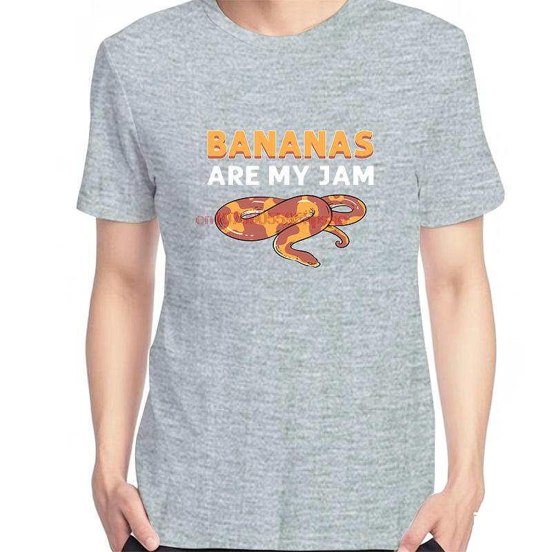 Bananas Are My Jam Fashion Graphic T Shirts Summer Cotton Short Sleeve Tshirts Unisex Streetwear Breathable Printing T Shirt