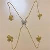 Hot-selling Elegant Ladies Butterfly-shaped Chest Support Catwalk Sexy Chest Chain Body Chain