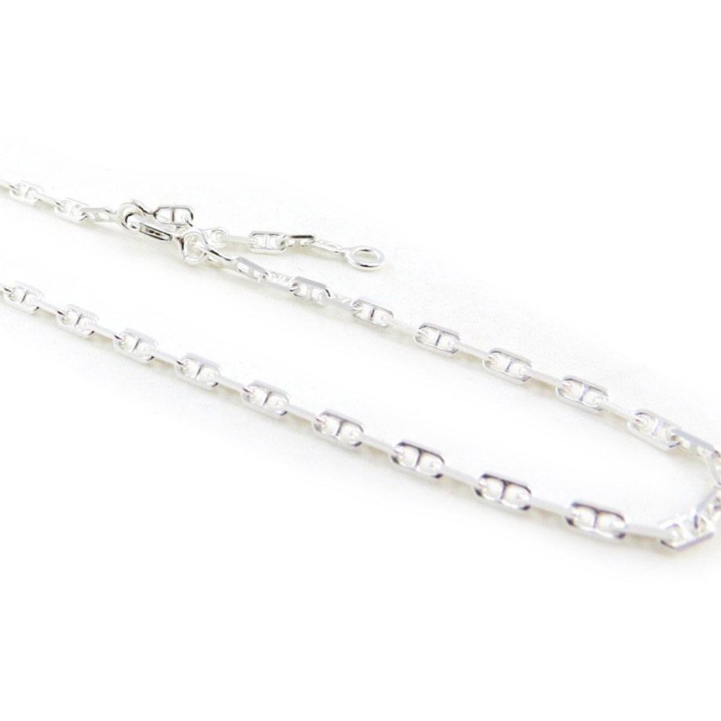 Les Trésors De Lily [J0127] - Stříbrný kotníkový řetízek 'Marine'