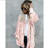 Autumn and Winter Furry Warm Top, Mid To Long Length, Double-sided Protective Jacket