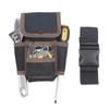 Portable Waist Tool Bag Durable Polyester Multifunction Pouch for Electrician Hardware Tools Storage