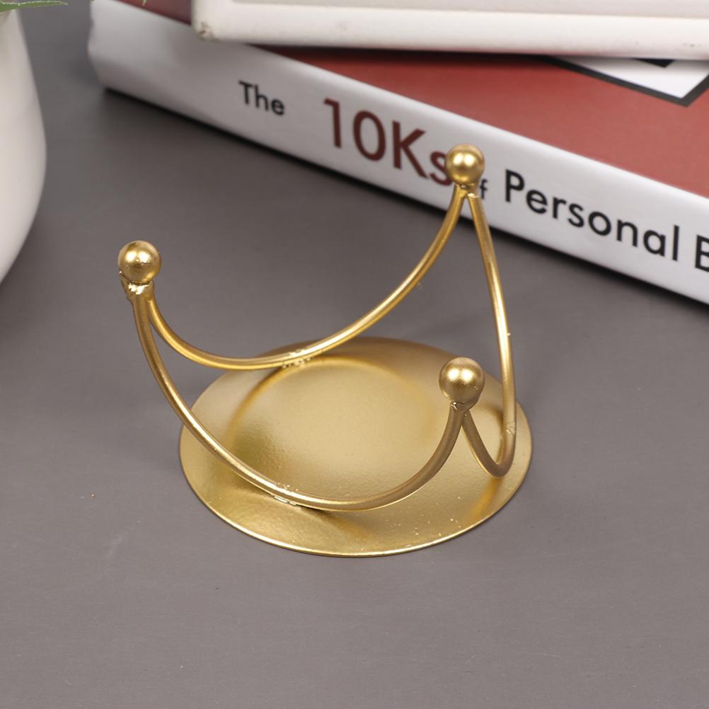 Nordic Gold Iron Art Candlestick Creative Candle Cup Table Decor Candle Holder