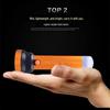 Mini High-Intensity Aluminum LED Flashlight with Long-Range Illumination and Built-in 18650 Lithium Battery