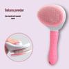 Self-Cleaning Cat Comb: One-Key Hair Removal & Litter Cleaning Tool