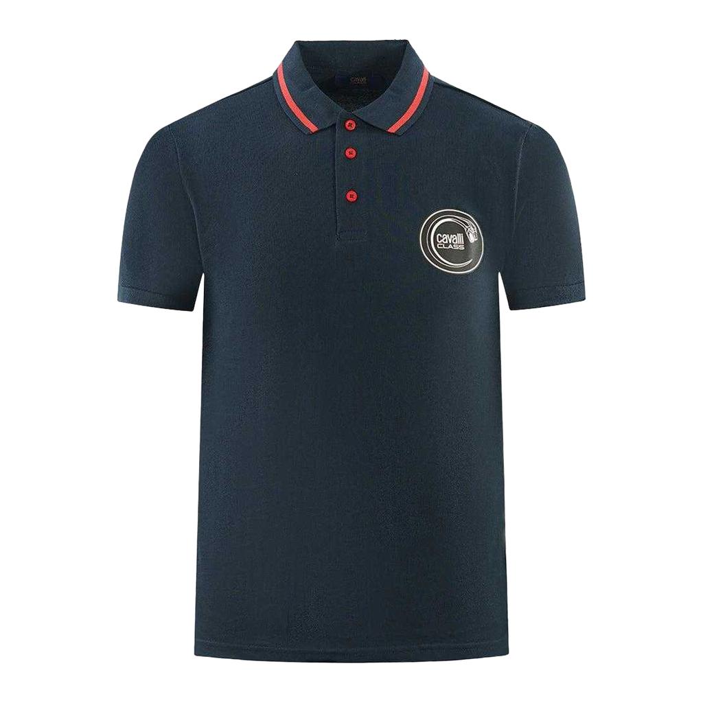 Cavalli Class Mens Logo Polo Shirt