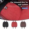 Deer Skin Suede Car Rear Front Seat Cover Anti-slip Pad Protect Seat Mat Cushion For BMW E90 E60 E46 E39 F30 F10 E87 X3 X4 X5 X1 S222