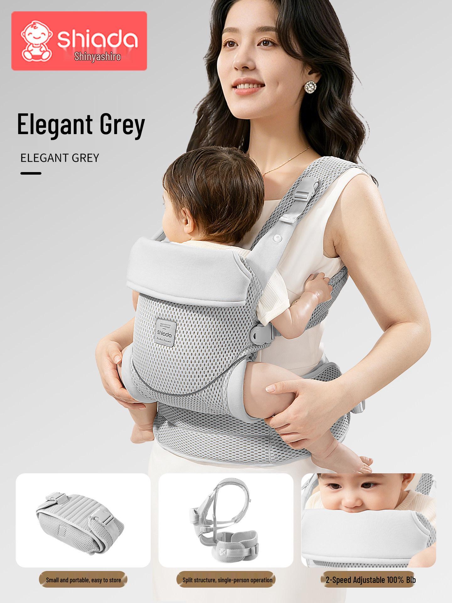In Stock Lightweight Baby Hip Seat Carrier with All-Season Support and Pressure-Reducing Design