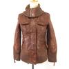 VIVAYOU Leather Riders Jacket Women’s M Brown Outerwear(USED)