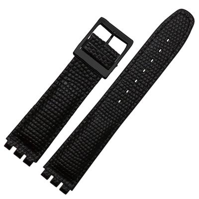 ZHUOLEI Swatch Watch Includes 3 Spring Spring Bar and Box Strap, 17mm/19mm, Black, Bars, Remover,