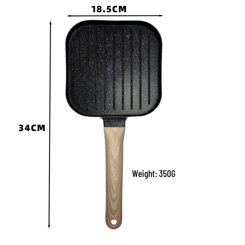 Non-Stick Maifan Stone Frying Pan for Sandwiches, Toast, and Hamburgers