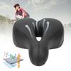 Coussin de Selle de Vélo Doux Imperméable Confortable Remplacement de Selle de Vélo avec Housse de Pluie