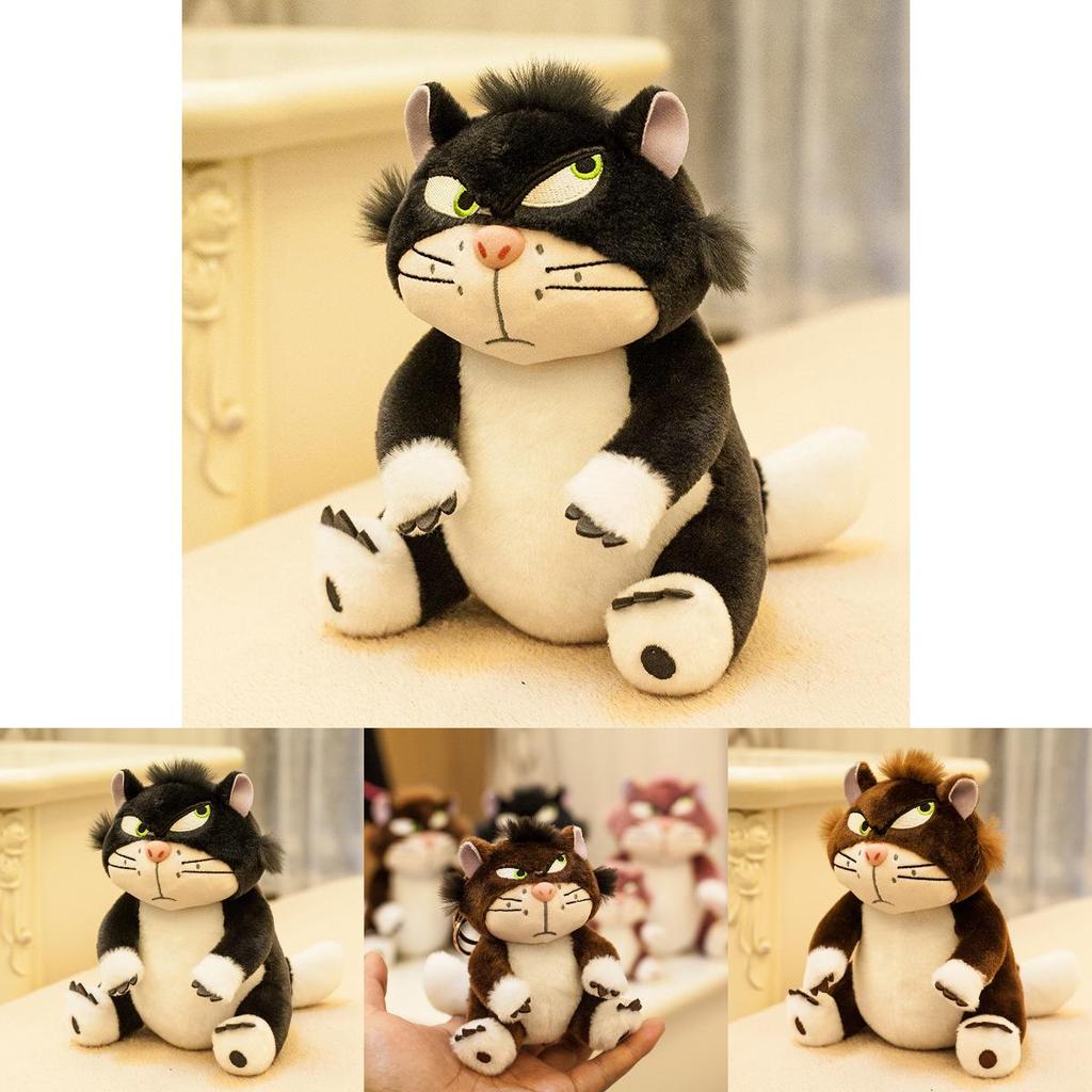 Portachiavi Peluche Cenerentola Lucifero Con Imbottitura in Cotone PP Per Collezionisti e Regalo