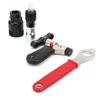 Bicycle Repair Tool Kit Hex Wrench Chain Breaker Bottom Bracket Crank Extractor Puller Maintenance SetBlack Bottom