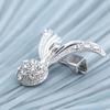 1PC DIY Brooch pin Women Crystal Rhinestone Jewelry Elegant Simple Brooch