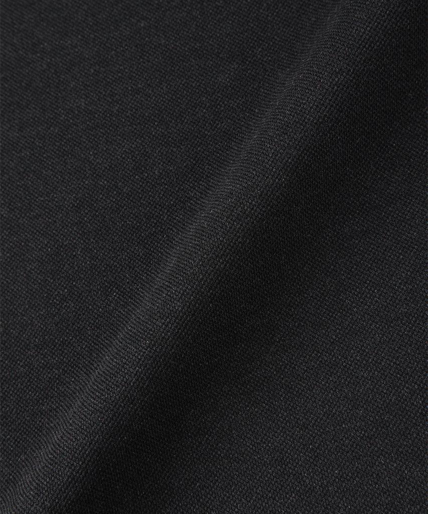 PANICALE Charcoal Cotton Pique Polo Shirt