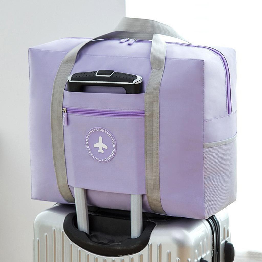 Large Capacity Foldable Travel Bag Portable Handheld Luggage for Short Distance Simple Waiting for Delivery Storage Bag