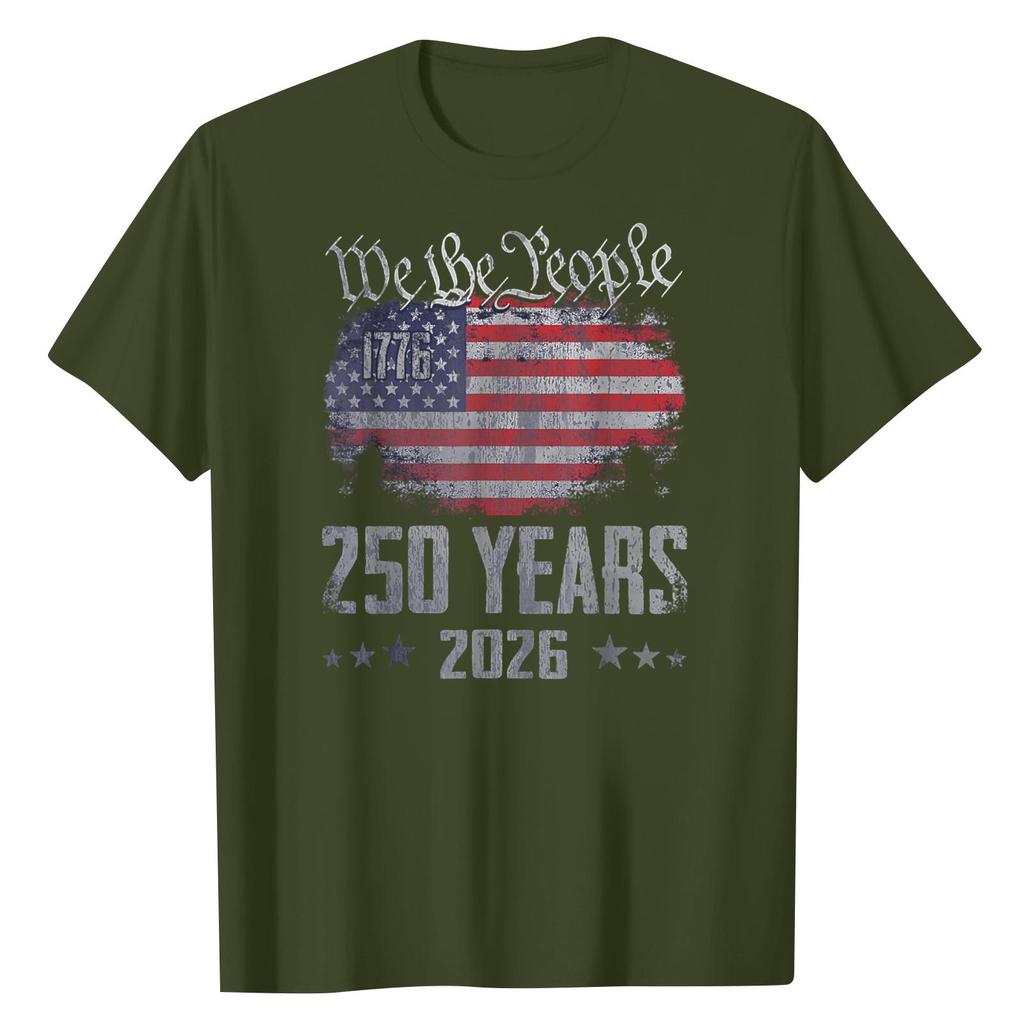 Unisex Round Neck Casual Digital Printed Short Sleeved T-shirt Top