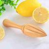Wooden Press Cone Manual Juicer Log color Fruit Orange Juice Extractor Portable Beech Lemon Cone
