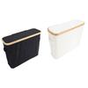 Toilet Paper Storage Basket Roll Paper Organizer Foldable Toilet Paper Holder with Lid for Bathroom