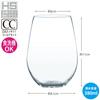Toyo Sasaki Glass Fino Made in Dishwasher Glass Beer Highball Wine Sour Chuhai Tumbler, 380ml, Japan, Safe, Shatterproof, Cup, Glass, Glass, Glass,