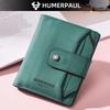 Ladies Wallet RFID Anti-theft Brush First Layer Cowhide Wallet Multi-card Wallet Large-capacity Coin Purse
