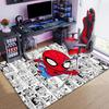 1PC Spider-Man Rug - home decoration Carpet For Living Room Bedroom Flooring Computer Chair Area Rug