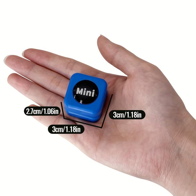 Mini Magnetic Cleaner for Fish Tanks a Small Glass Scrubber with Dual-Sided Cleaning for Algae Removal an Essential Tool синий