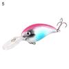 1Pc Kurbel 3D Augen Angeln Locken Harten Köder Bass Crankbait Sharp Fisch Haken Tackle