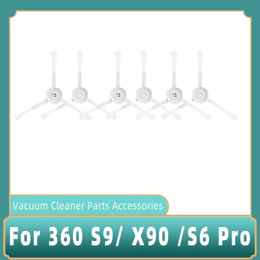 For 360 S9 S6 Pro X90 X95 Robotic Vacuum Cleaner HEPA Filter Roll Main Brush Side Brush Mop Cloth Rag  Spare Parts Accessories