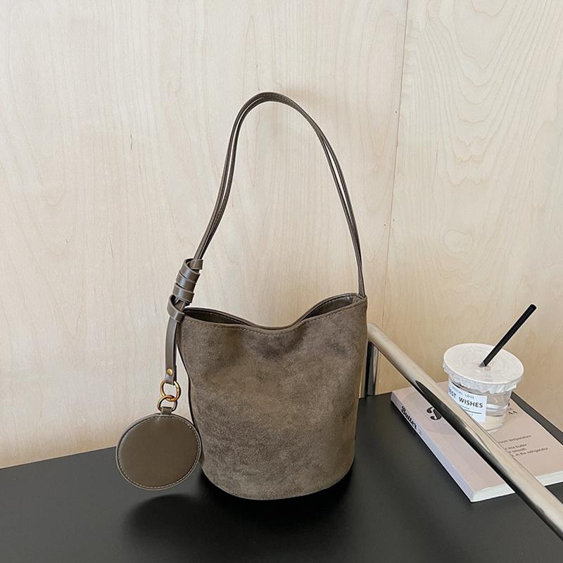Women's Shoulder Bag Suede Crossbody Messenger, Famous Designer Handbags Classic Elegant Tote For Professional And Casual CLE