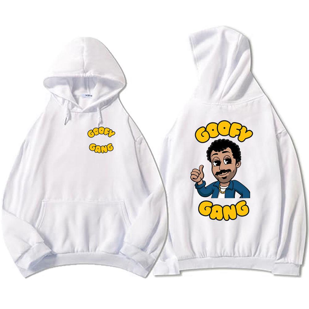 

Goofy Gang Hoodie Morgan Jay Cartoon Graphic Sweatshirts Hooded Long Sleeve Male Pullovers Pocket Casual Men Hoodies Tops S