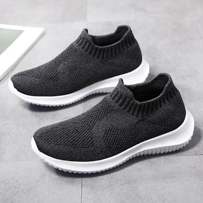 Women's Casual Shoes Autumn New Breathable Mesh Shoes A Stirrup Flat Bottom Sports Casual Vulcanized Shoe Running Hiking Shoes