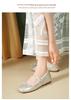 2025 Silver Mary Jane Platform Ballet Flats for Women - French-Style, Summer Flat-Soled Shoes, perfect with Skirts